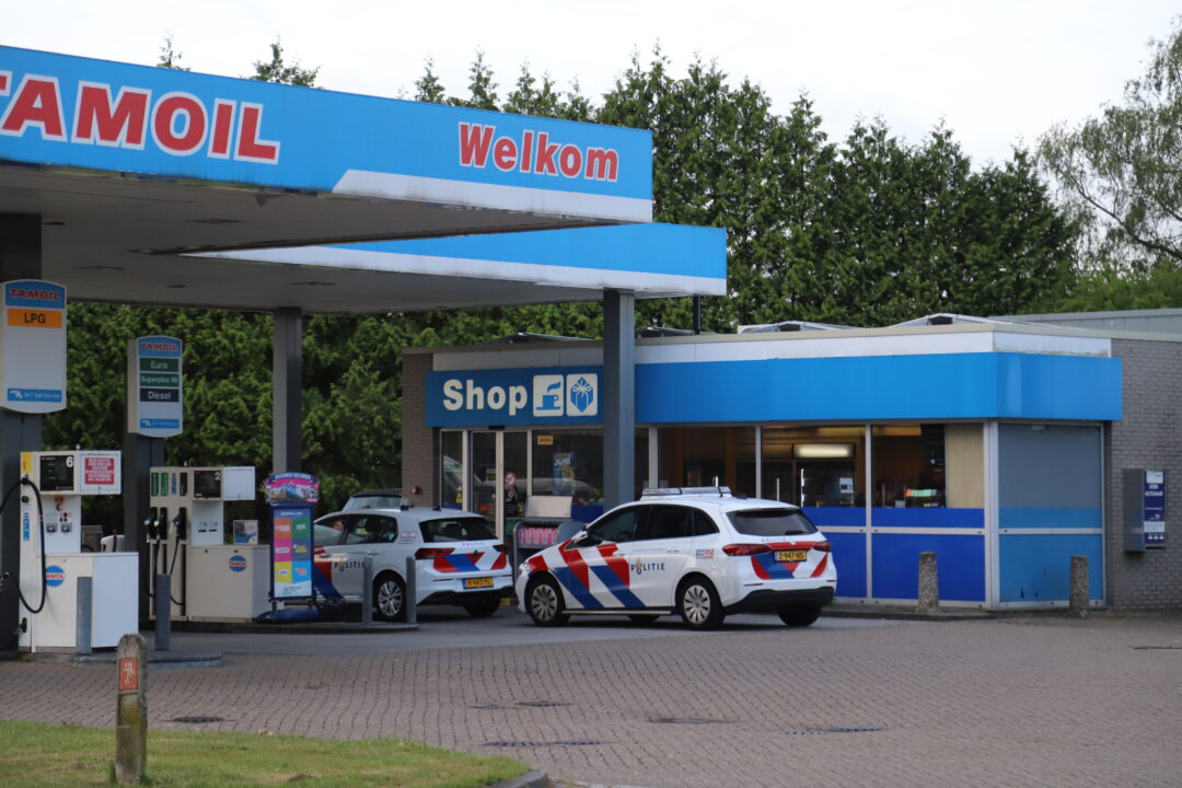 overval op tankstation Industrieweg Hoogezand