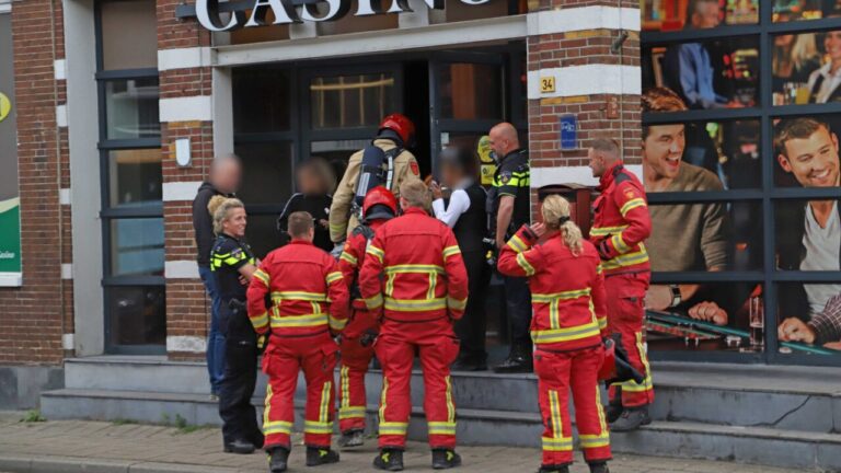 Casino Kerkstraat in Hoogezand ontruimd na lekkage-alarm