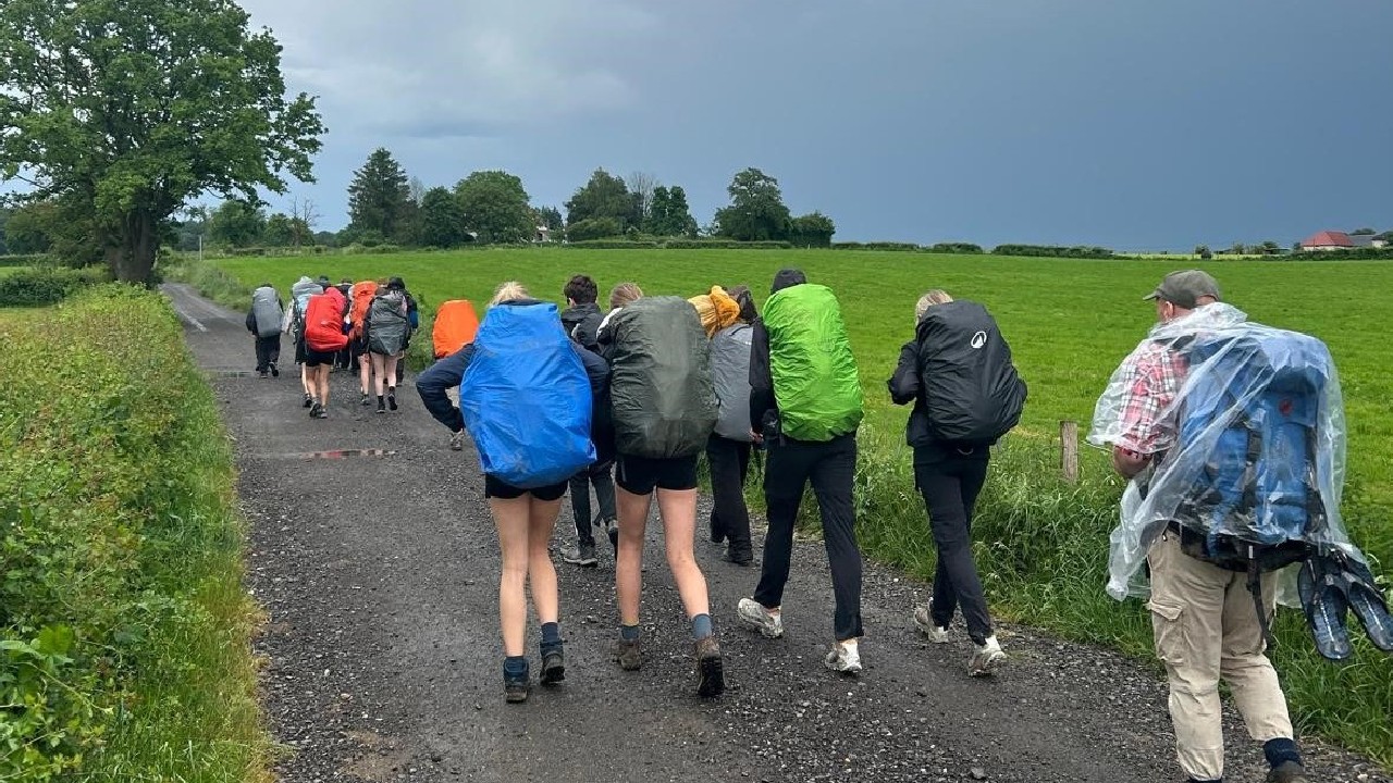 Leerlingen Aletta survivalen in de Ardennen