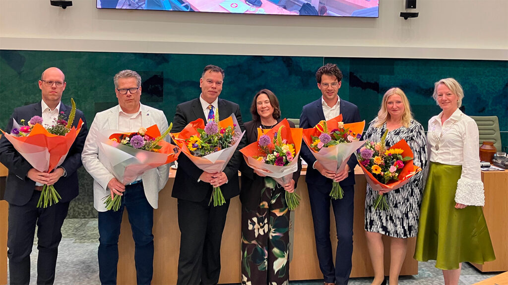 Nieuw College - Zes wethouders (8 jun 2026)