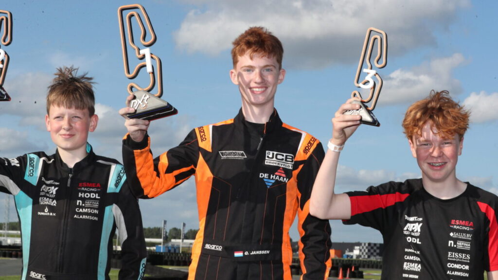Quinn Janssen wint Tillotson T4 Junior in Assen