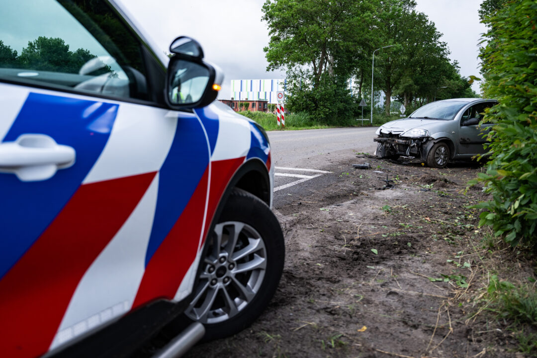 Ongeval Rijksweg-West in Hoogezand