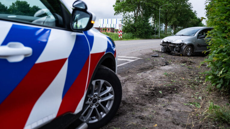 Ongeval Rijksweg-West in Hoogezand