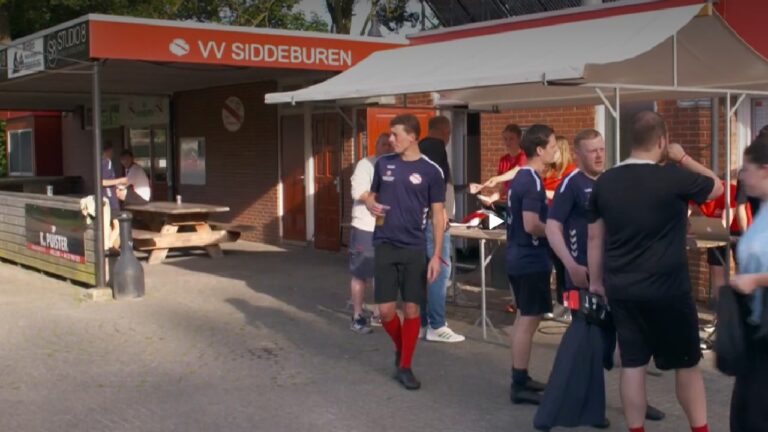 vv Siddeburen kantine, bij 90 jarig jubileum