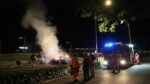 Auto uitgebrand bij station Hoogezand