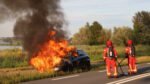 Auto volledig uitgebrand in Foxhol