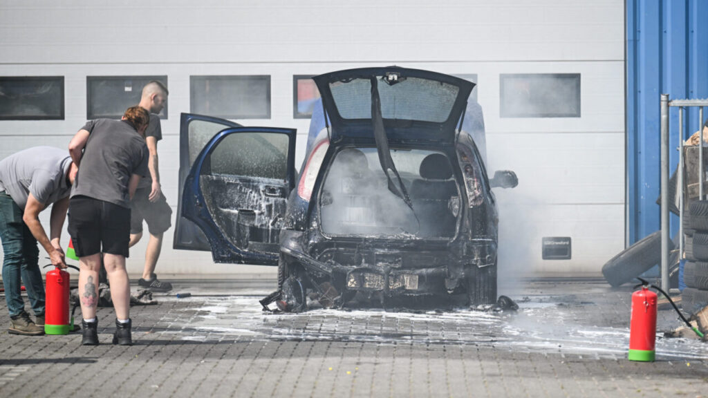 Venema Media 112 brand auto Productieweg