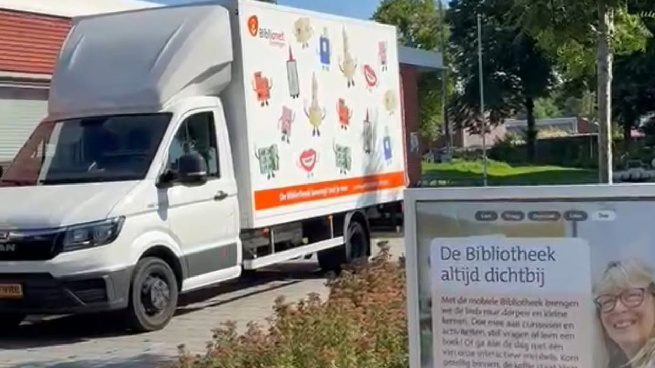 Mobiele bibliotheek Midden-Groningen