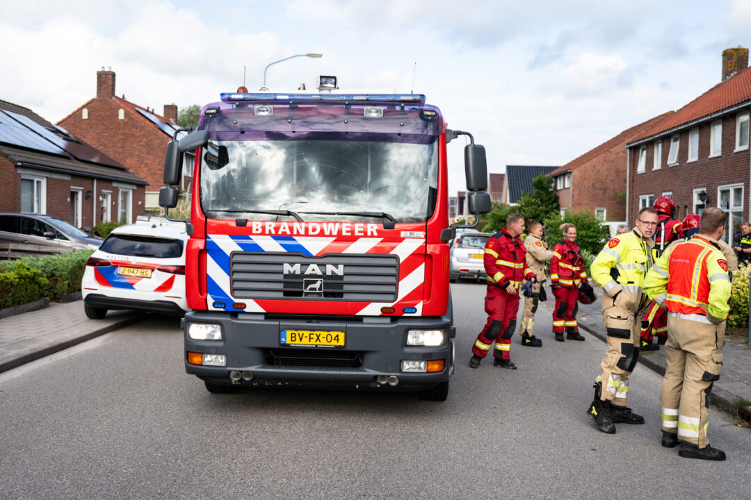 Woningbrand in Hoogezand