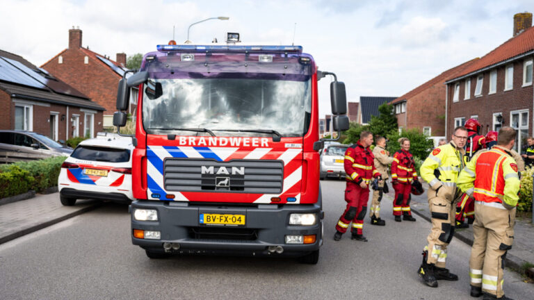 Woningbrand in Hoogezand
