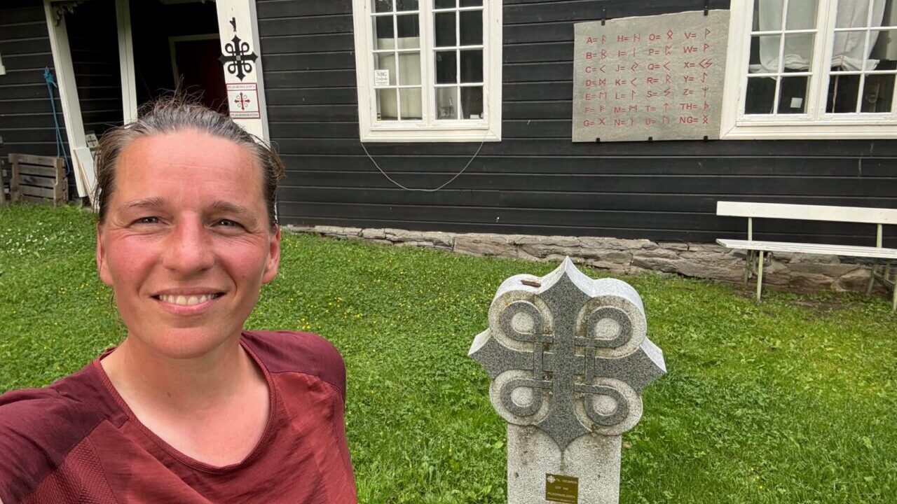 Grietje van der Meulen onderweg