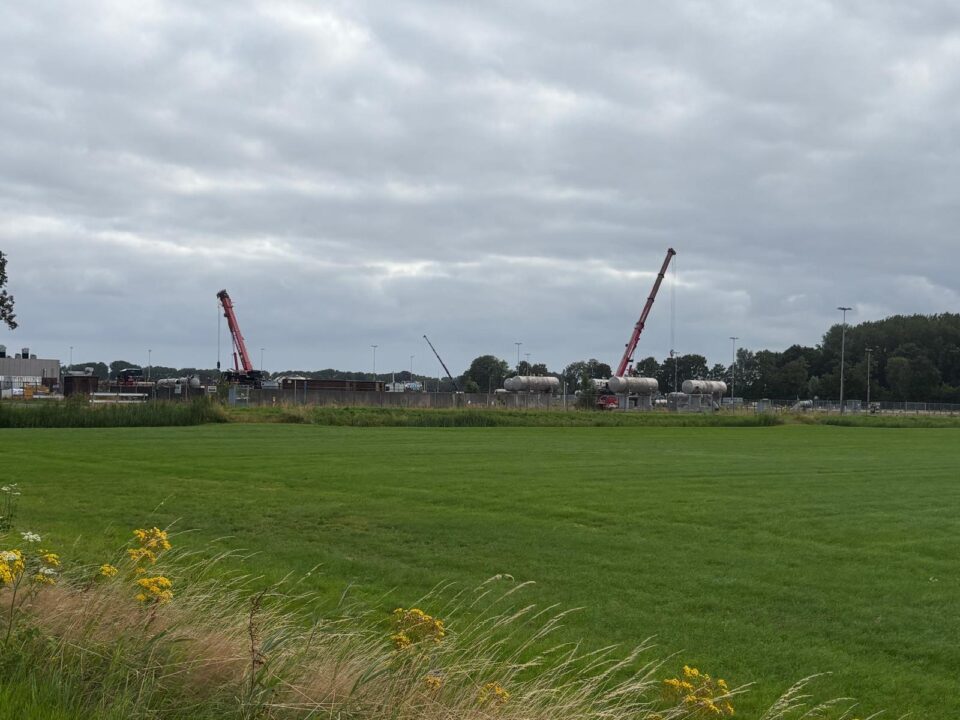 Ontmanteling NAM locatie Tjuchem