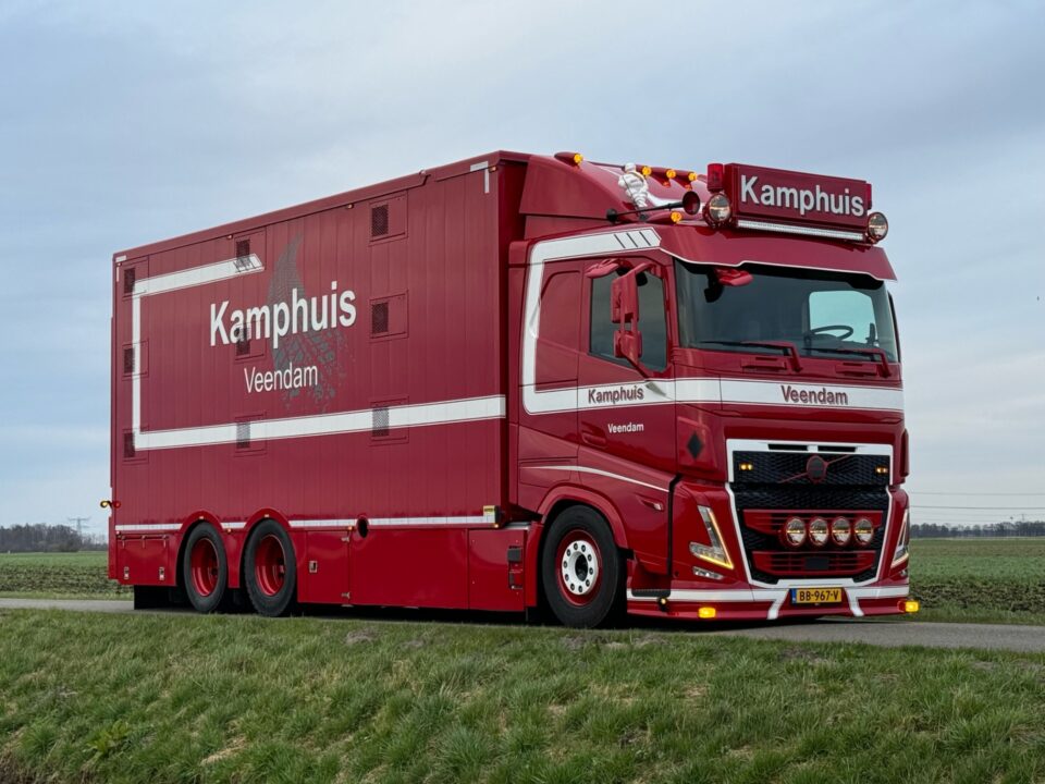 Truck van Arnoud Akkerman uit Noordbroek