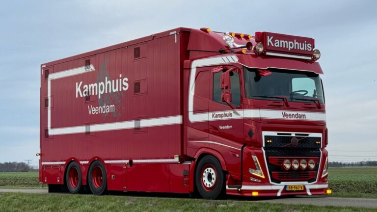 Truck van Arnoud Akkerman uit Noordbroek