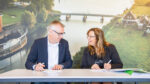 Provinciale buitendienst weg uit Overschild