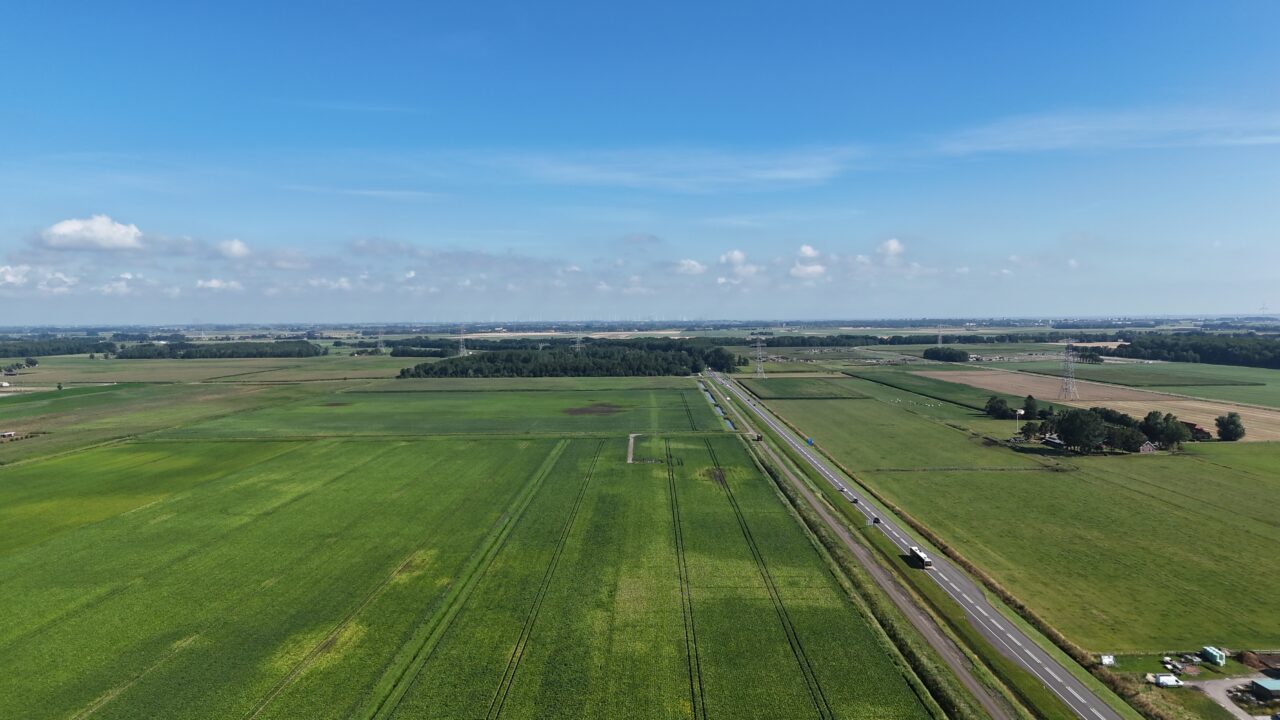 N33, Siddeburen, richting Geerlandweg