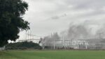 Brand Meeden lastig te blussen door koelolie