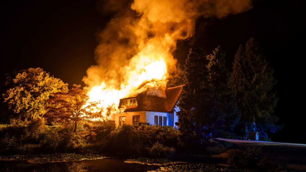 Brand poort Stille Hof Hoogezand
