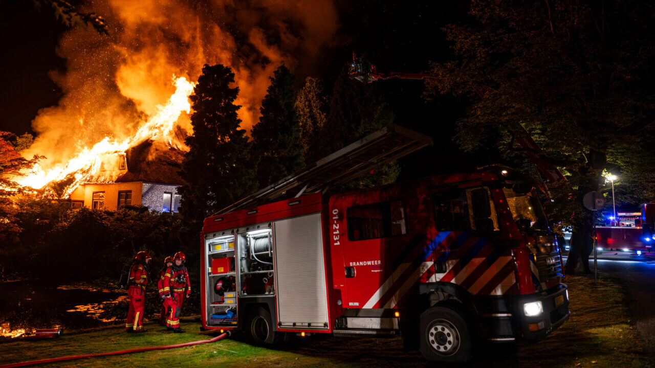 Brand poort Stille Hof Hoogezand