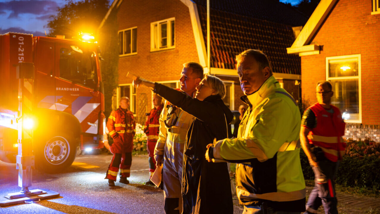 Brand poort Stille Hof Hoogezand