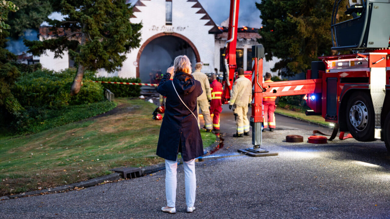 Brand poort Stille Hof Hoogezand