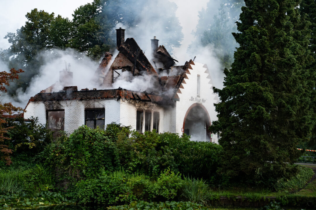 Brand poort Stille Hof Hoogezand