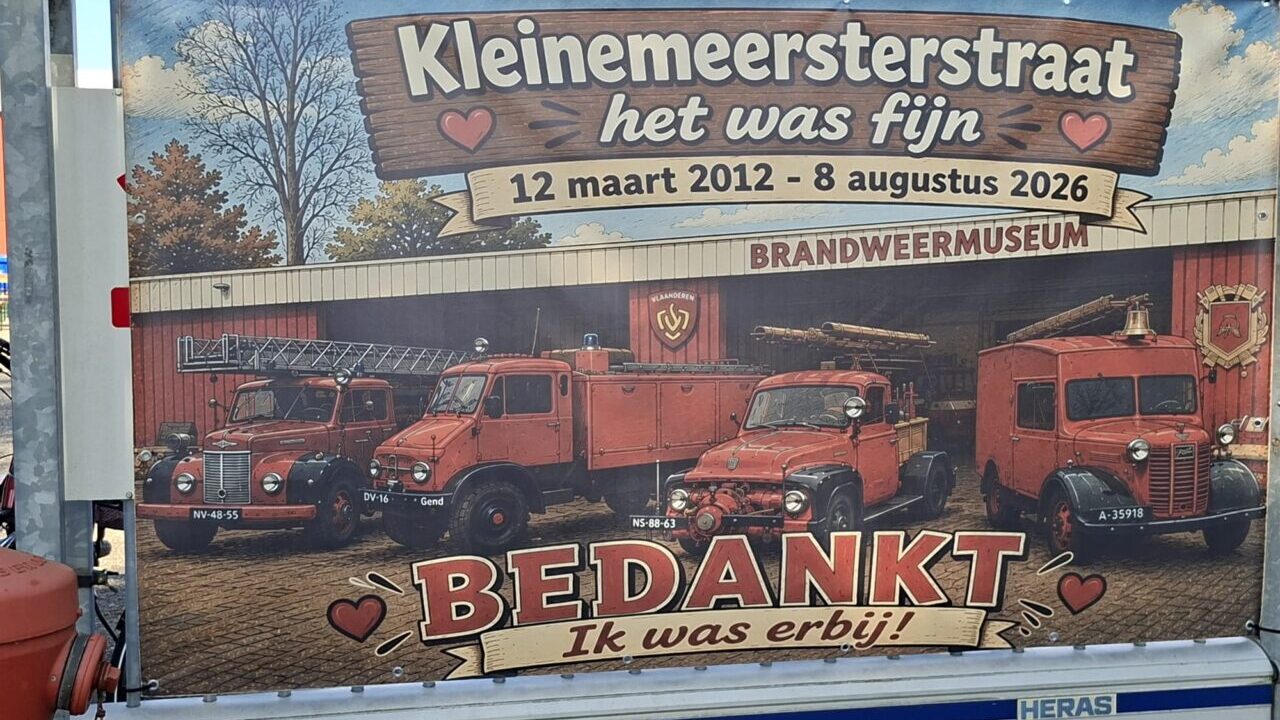 Afscheid brandweermuseum 2026