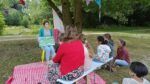 Vliegende fantasie tijdens workshop in Kolham