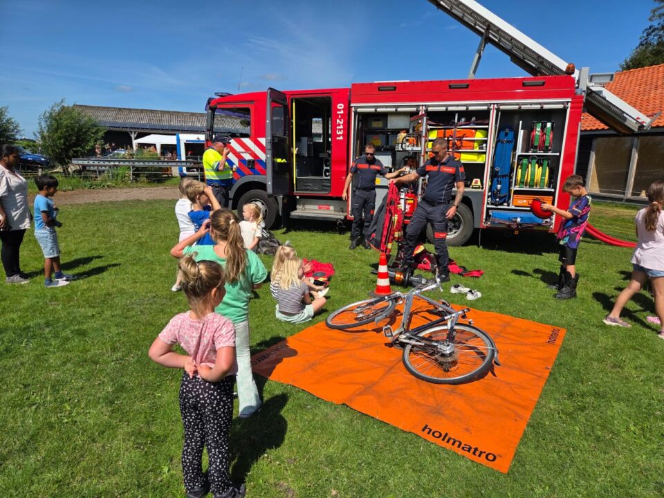 Modder, kano’s en brandweer in Kiel-Windeweer