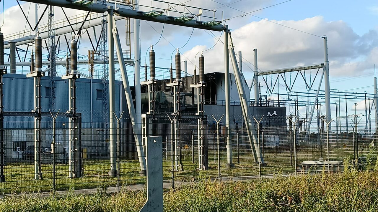 Brand uit TenneT Meeden